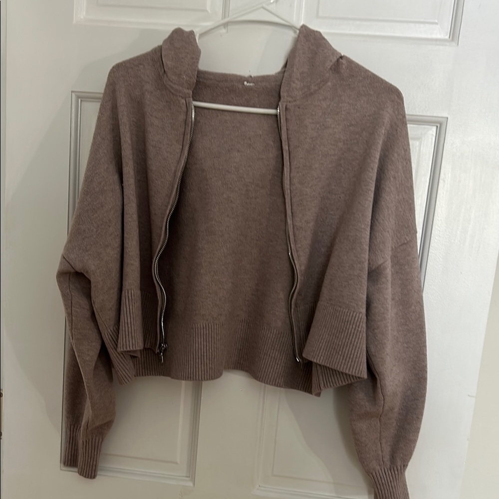 Cropped Zip Up Hollister/Gilly Hicks